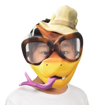 Kids The Bad Guys Mr Snake Mask - 3D Foam Character Face Mask - alternate view