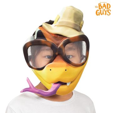 Kids The Bad Guys Mr Snake Mask - 3D Foam Character Face Mask