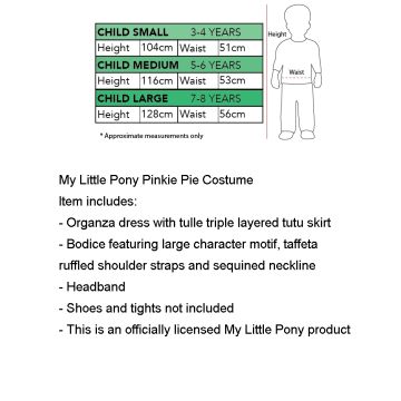 My Little Pony Pinkie Pie Costume