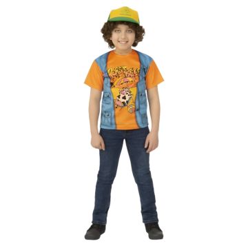 Kids Dustin Stranger Things Roast Beef T-Shirt Costume - alternate view