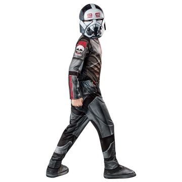 Kids Star Wars Bad Batch Wrecker Costume with Mask - Clone Commando Jumpsuit
