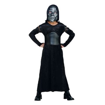 Bellatrix Lestrange Harry Potter Death Eater Child Costume NO Mask - alternate view