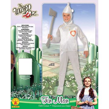 Kids Tin Man from Wizard of Oz Costume with Funnel Hat