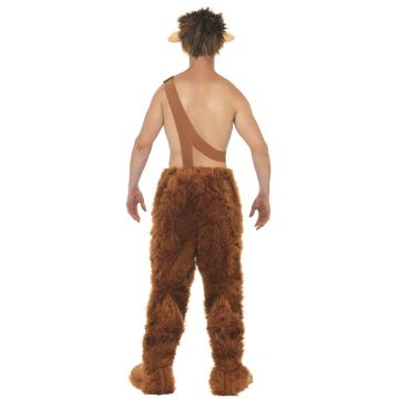 Adult Male Pan Goat Mans Costume Tumnus Narnia Fancy Dress