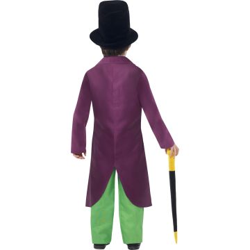 Roald Dahl Willy Wonka Chocolate Factory Boys Book Week Fancy Kids Costume
