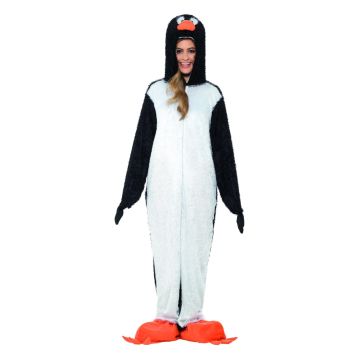 Laides Penguin Animal Onesie Adult Kigurumi Cosplay Costume - alternate view 3