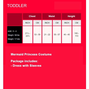 Girls Mermaid Princess Costume - Aqua Green Shimmer Dress with Fin Train