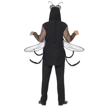 Adult Flying Insect FLY Costume Funny Halloween Fancy Dress