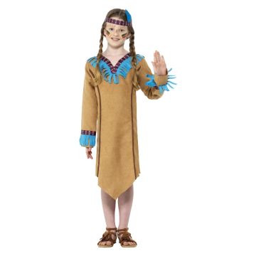 Girls Native American Inspired Girl Costume on Hanger cs47655