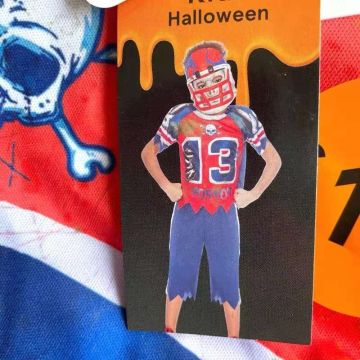 Skeleton Football Player Costume
