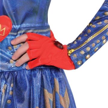 Girls Descendants Evie Costume Dress with Leggings and Gloves