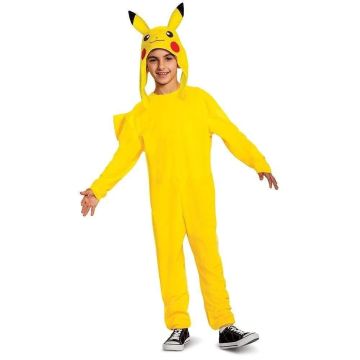 electric mouse deluxe costume child - back view