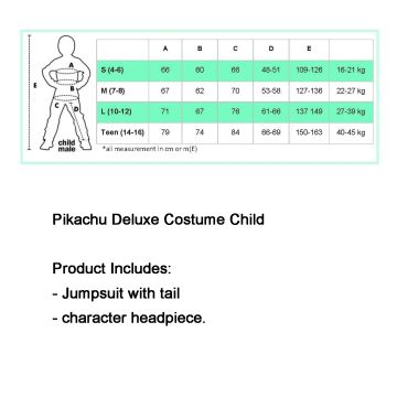 Electric Mouse Deluxe Costume Child