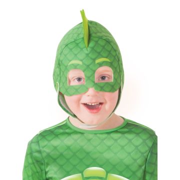 Kids PJ Masks Gekko Costume - Licensed Green Lizard Superhero Jumpsuit
