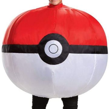 Kids Anime Creature Capture Ball Inflatable Costume