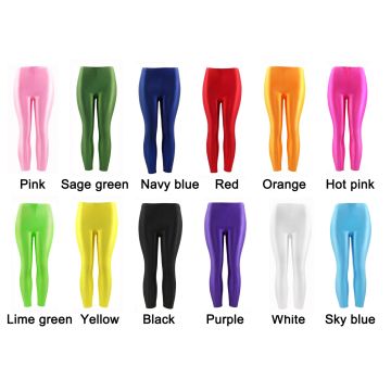 Adult 80s Aerobics Costume Set - Neon Leggings, Leg Warmers & Sweatbands
