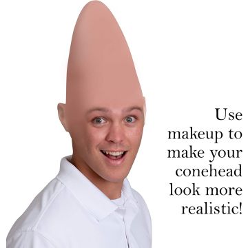 Skeleton Alien Cone Bald Head lm136