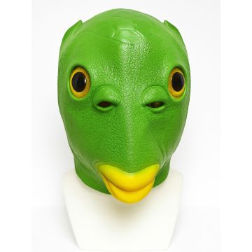 Adult Fish Head Mask - Rubber Novelty Costume Accessory