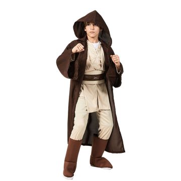 Kids Space Knight Warrior Costume - Hooded Robe, Tunic & Belt Set