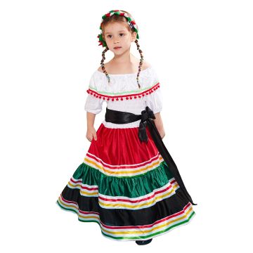 Kids Mexico Spanish Costume lp1067