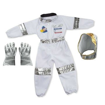 Astronaut Space NASA Suit Uniform Child Kids Boys Girls Book Week Costume