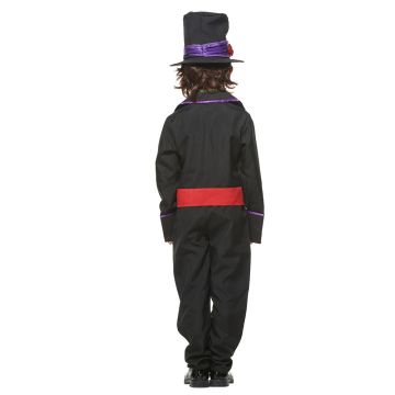 Kids Day of the Dead Skeleton Mariachi Costume with Hat