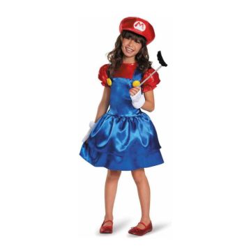 mario girls costume lp1120red
