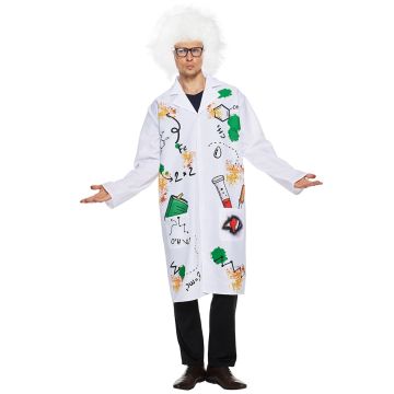 Adult Albert Einstein Scientist Costume lp1179