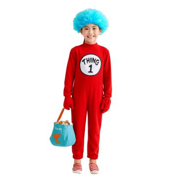 Kids Thing 1 and Thing 2 Jumpsuit pp1008
