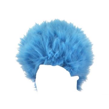Kids Blue Storybook Wig - Wild Spiky Character Hair Accessory