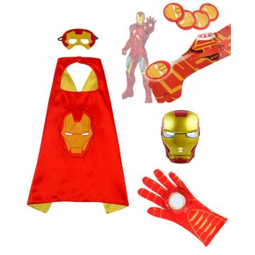 Iron man Cape Mask Sword Gloves Weapon tt3104