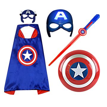 Captain America Marvel Kids Costume Toy Set tt3103
