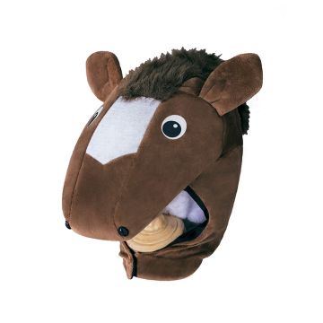 Kids Brown Horse Mascot Costume with Headpiece and Hooves