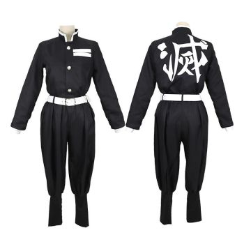 Adult Anime Swordsman Costume - Japanese Checkered Haori Uniform Set