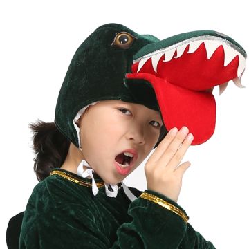 Kids Crocodile Costume with Hood and Tail - Dark Green Alligator Jumpsuit