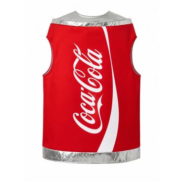 Kids Cola Can Costume - Red Soft Drink Can Tabard