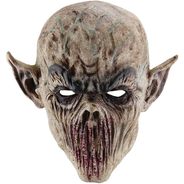 Halloween Mask Horrible Ghastful Mask Creepy Scary Mask Realistic Monster Mask Masquerade - alternate view Halloween Mask Horrible Ghastful Mask Creepy Scary Mask Realistic Monster Mask Masquerade - alternate view
