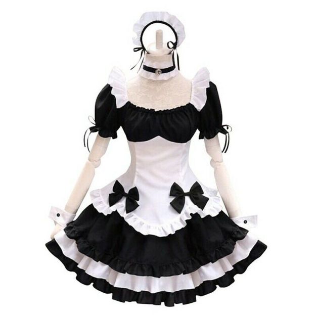 Lolita French Maid Dress Girls Costume lp1065 Lolita French Maid Dress Girls Costume lp1065