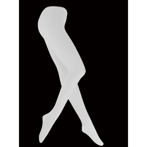 Adult white opaque pantyhose for 70s disco costumes Adult white opaque pantyhose for 70s disco costumes