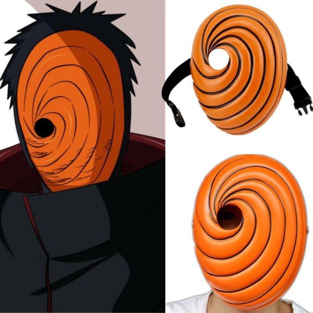 Hard molded spiral vortex face mask with black elastic strap and buckle closure Hard molded spiral vortex face mask with black elastic strap and buckle closure