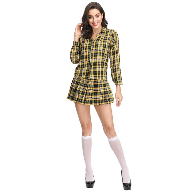 Ladies England School Girl Costume tt3139 Ladies England School Girl Costume tt3139