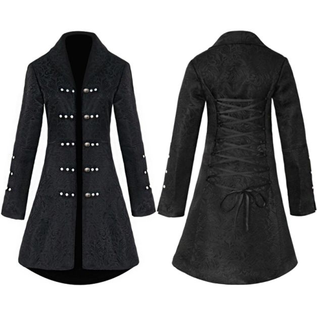 Ladies Black Vintage Jacket tt3183 Ladies Black Vintage Jacket tt3183