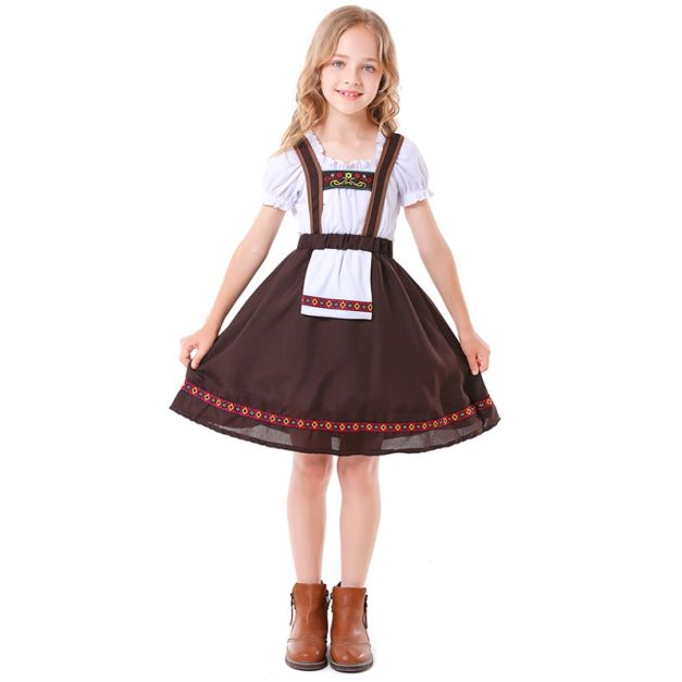 Girls Oktoberfest Beer Maid Costume tt3333 Girls Oktoberfest Beer Maid Costume tt3333
