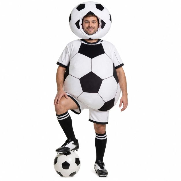 Adult soccer ball costume Adult soccer ball costume