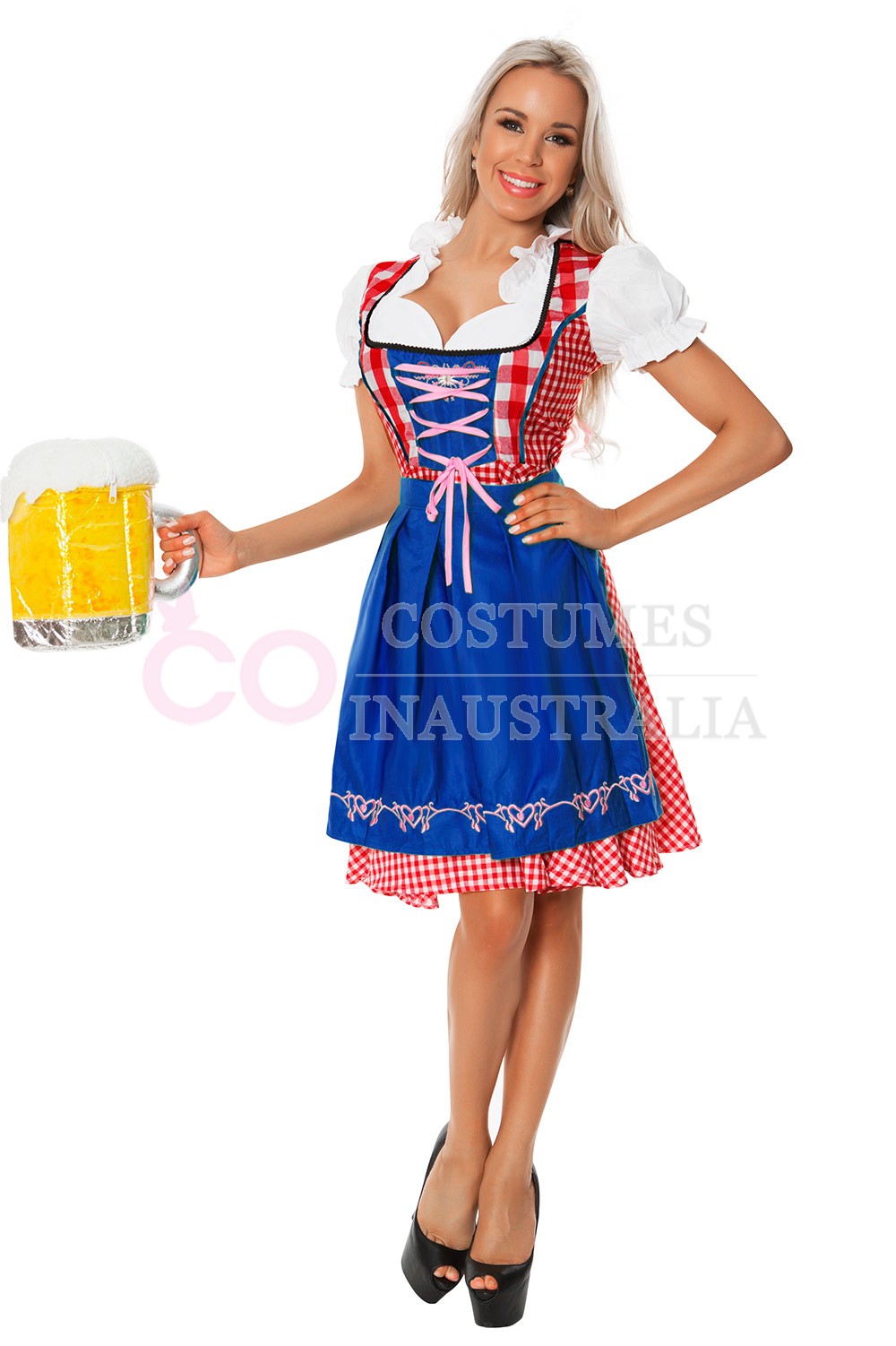 ladies oktoberfest beer maid wench german bavarian heidi