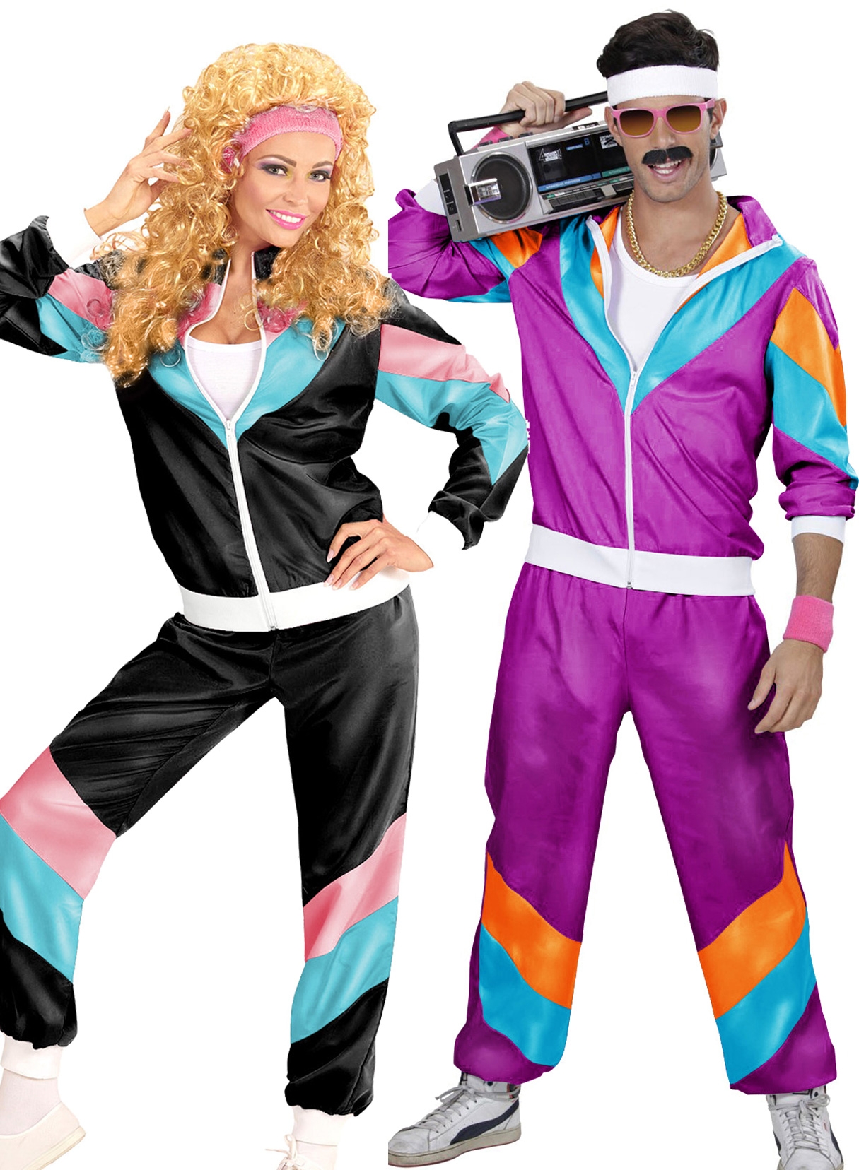 What is a shell suit costume?