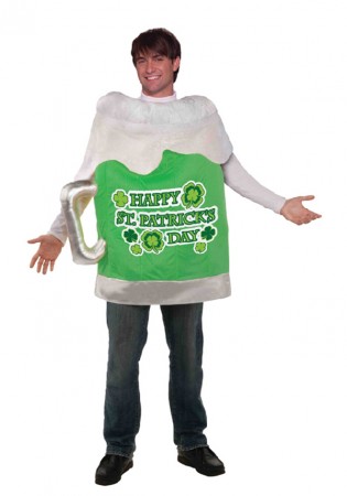 Patrick’s day beer mug outfit for men & women – cheers to that!
