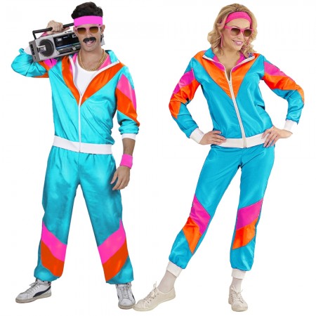 1980s shell suits - a hilarious and eye-catching fancy dress choice!