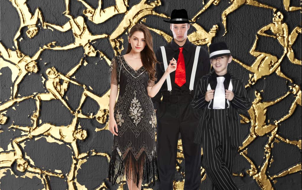 1920s dresses – offering something for both the men and the women!