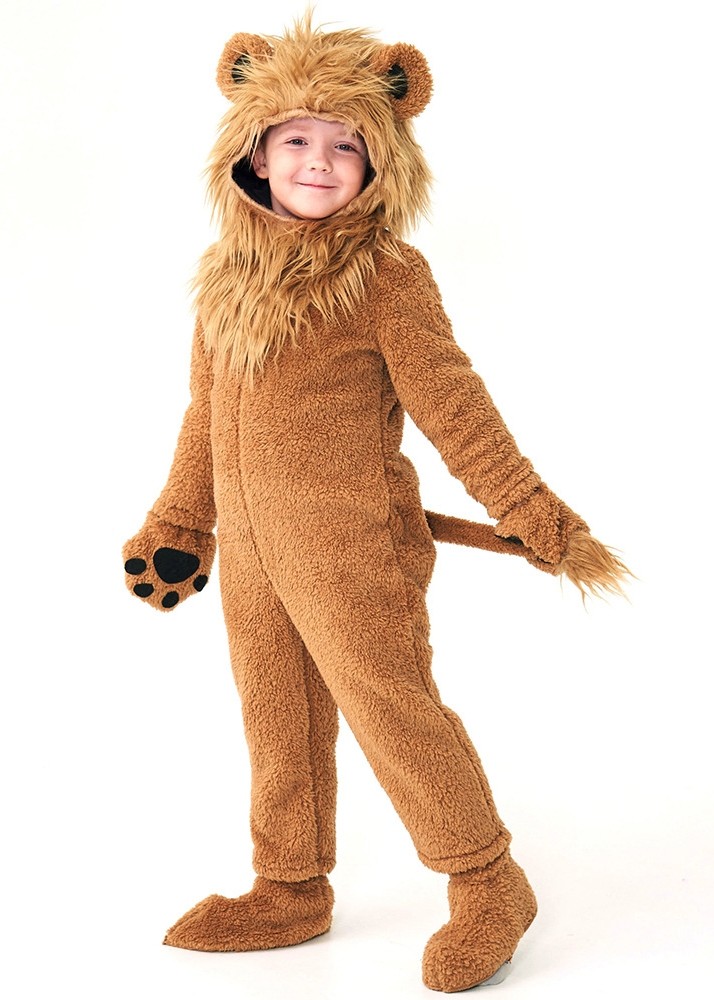 Kids lion jumpsuit with mane – A good Idea as Book Week outfit?